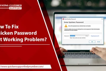 Quicken Password not Working