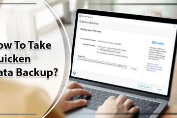 How To Take Quicken Data Backup