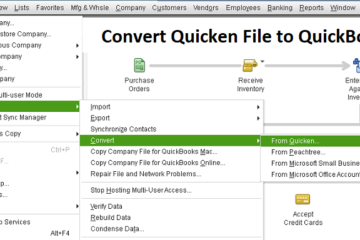 Convert Quicken File to QuickBooks