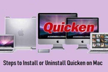 Install or Uninstall Quicken on Mac