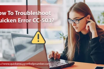 Troubleshoot Quicken Error CC-503