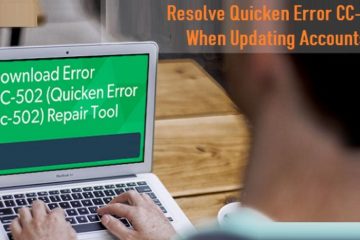 Resolve Quicken Error CC-502 When Updating Accounts