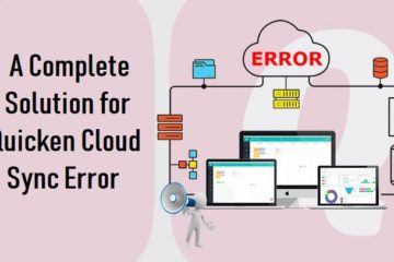 Quicken Cloud Sync Error