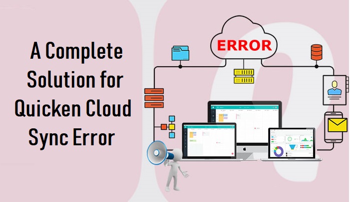 Quicken cloud sync error