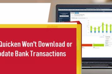 Quicken Won't Download or Update Bank Transactions