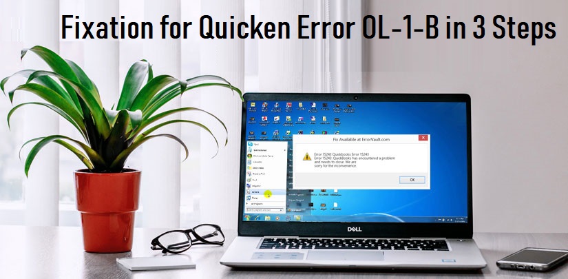 Quicken Error OL-1-B