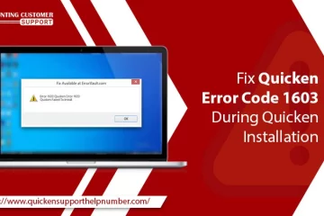 Quicken Error Code 1603 During Quicken Installation