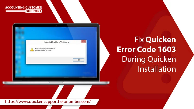 Quicken Error Code 1603 During Quicken Installation