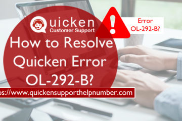 How to Resolve Quicken Error OL-292-B
