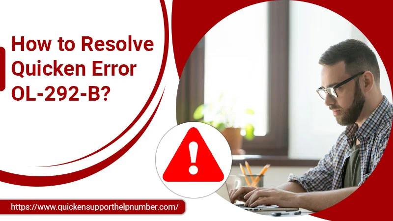 Quicken Error OL-292-B