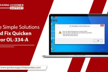 fix Quicken Error OL-334-A