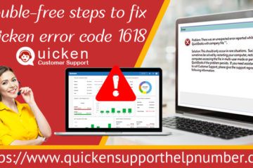 Quicken error code 1618