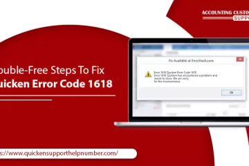 Quicken error code 1618