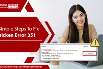 Fix Quicken Error 351