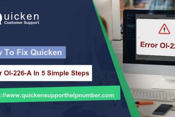 Fix Quicken Error Ol-226-A
