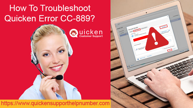 Troubleshoot Quicken Error CC-889