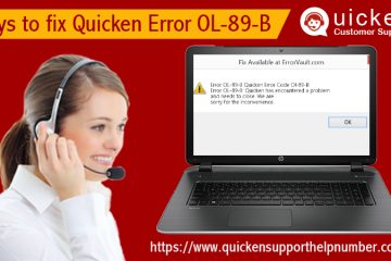 fix Quicken Error OL-89-B