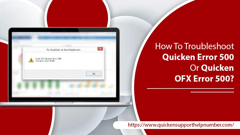 Troubleshoot Quicken Error 500 Or Quicken OFX Error 500