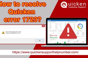 Quicken error 1723