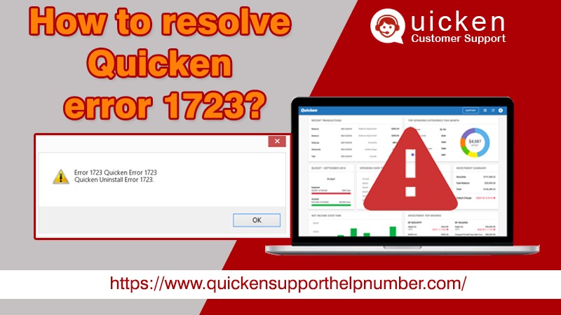 Quicken error 1723