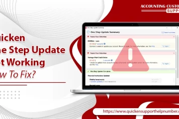 Quicken One Step Update not Working