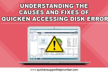 Quicken accessing disk error