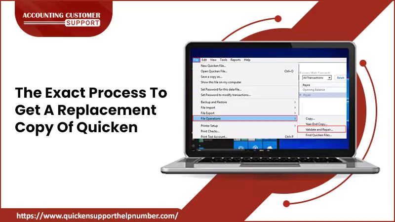 How to Get a replacement copy of Quicken