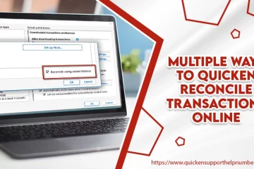 Multiple Ways to Quicken Reconcile Transactions